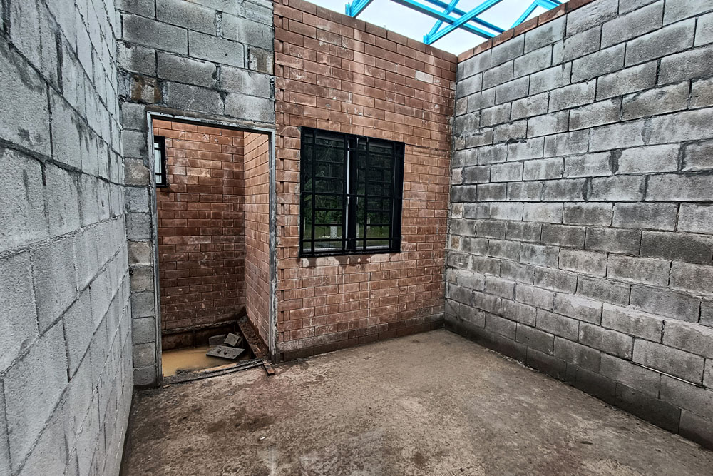 rumah bungalow CMU